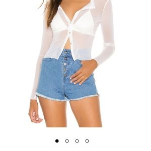 COPY - Only hearts mesh cardigan